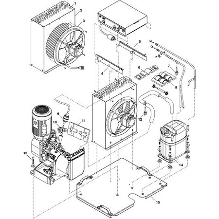 Follett Condenser, A/C, 975 00130914